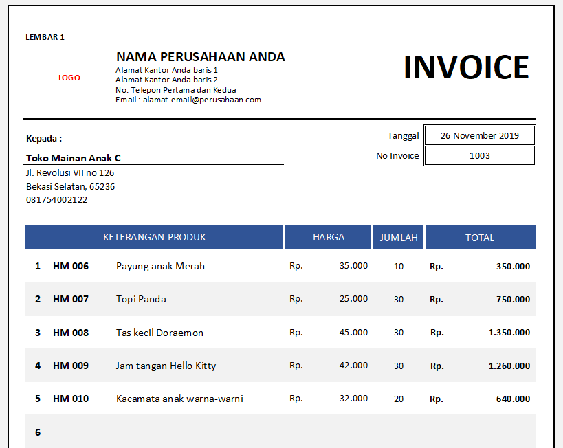 Aplikasi Excel Stok Barang Siap Pakai & Bonus Gratis | Indonesia